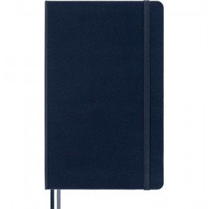 Moleskine Classic Expanded Ruled Soft Cover Large Blue Notebook 
