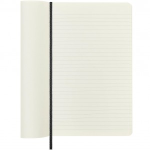 Moleskine Classic Extra Soft Cover Large Double Layout Black Notebook