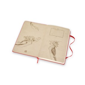 Moleskine Harry Potter Dragon Limited Edition Large Hard Notebook