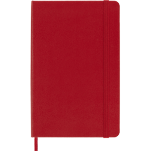 Moleskine Classic Ruled Hard Cover Medium Red Notebook 