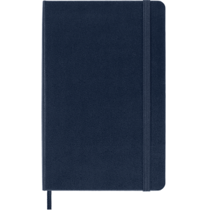 Moleskine Classic  Ruled Hard Cover Medium Sapphire Notebook 