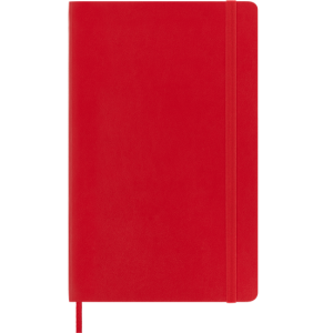 Moleskine Classic Ruled Hard Cover Large Red Notebook 