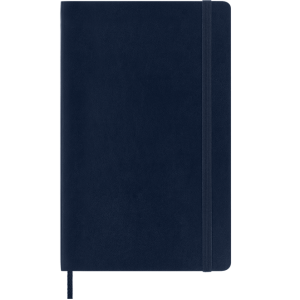 Moleskine Classic Ruled Soft Cover Large Sapphire Notebook 