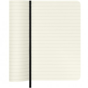 Moleskine Classic Ruled Soft Cover Pocket Black Notebook 