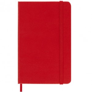 Moleskine Classic Ruled Soft Cover Pocket Red Notebook 