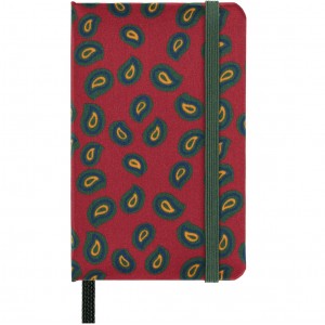 Moleskine Silk Red/Green Notebook