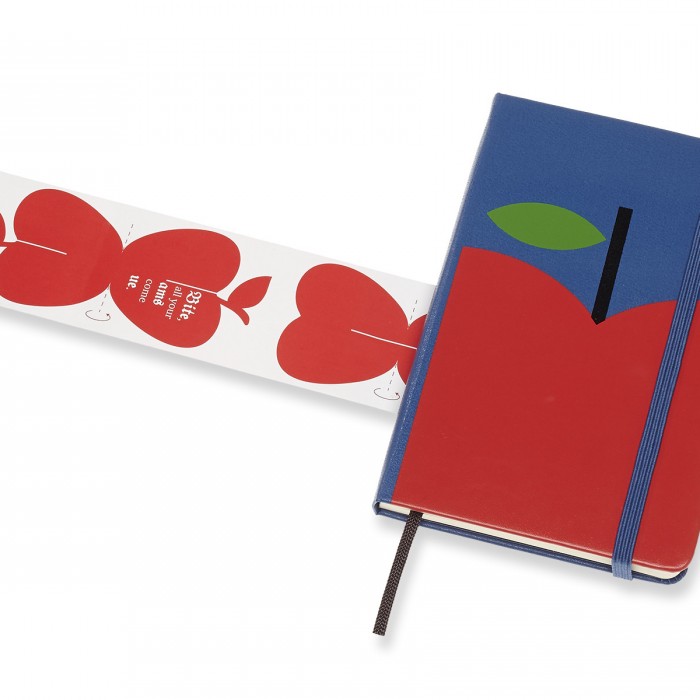 Moleskine Snow White Apple Limited Edition Hard Pocket Notebook