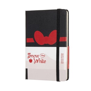 Moleskine Snow White Bow Limited Edition Hard Pocket Σημειωματάριο