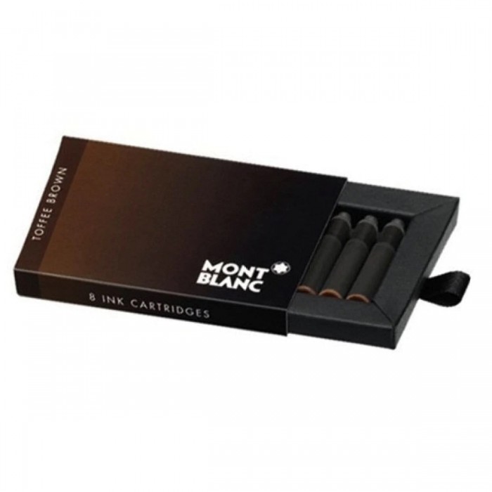 Montblanc Toffee Brown Fountain Pen Cartridges 105189