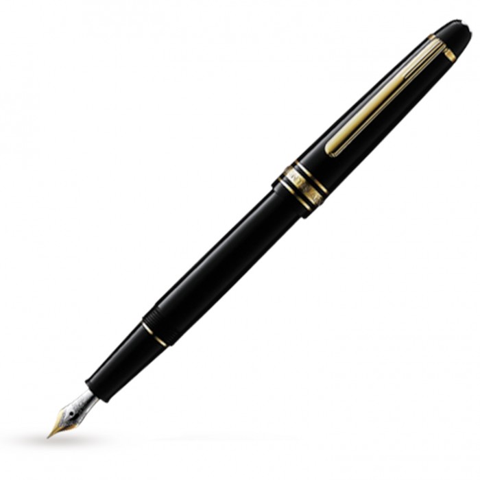 Montblanc Meisterstück Classique Gold Coated Fountain Pen 106512 Writing Instruments