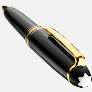 Montblanc Meisterstück Classique Ballpoint Pen Gold Coated