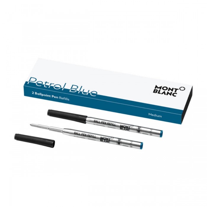 Montblanc Ballpoint Pen Refills Special Edition Petrol Blue