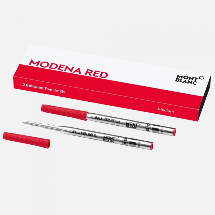 Montblanc Ballpoint Pen Refills Modena Red Medium