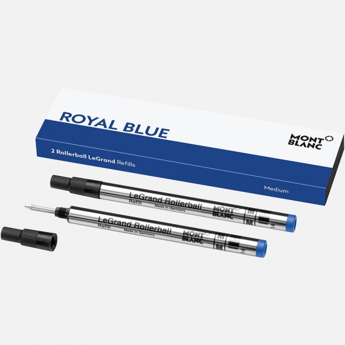 Montblanc LeGrand Rollerball Refills Royal Blue Medium Inks & Refills