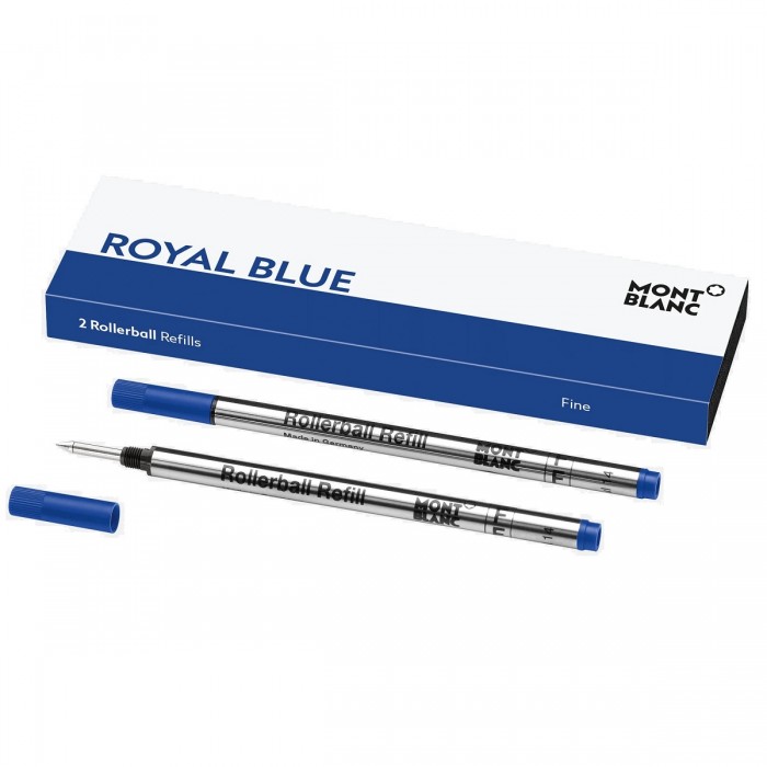 Montblanc Rollerball Refills Royal Blue Fine