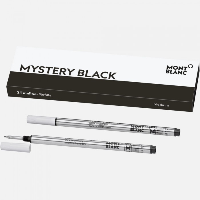 Montblanc Fineliner Refills Mystery Black Medium Inks & Refills