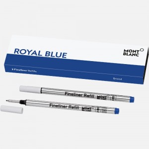 Montblanc Fineliner Refills Royal Blue Broad