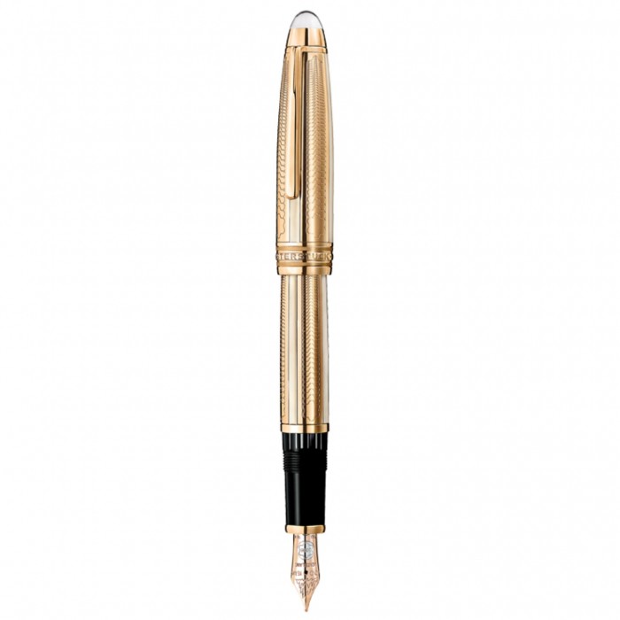 Montblanc 100 Years Solitaire Solid Gold Mammoth Rose Gold LE 100