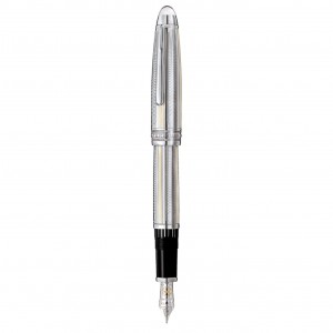 Montblanc 100 Years Solitaire Solid Gold Mammoth White Gold LE 100