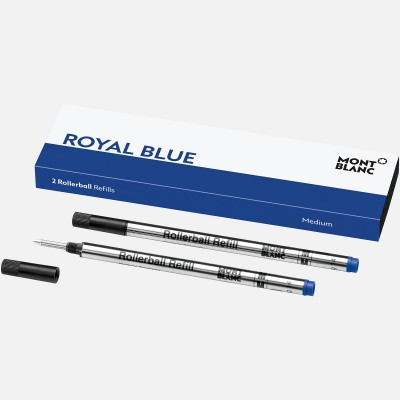 Montblanc Rollerball Refills Royal Blue Medium