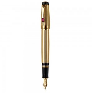 Montblanc Boheme Goldplated Ruby Fountain Pen 25140