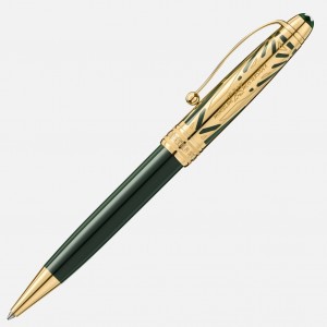 Montblanc Meisterstück The Origin Classique Doue Green Ballpoint Pen 131352