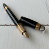 Preowned Montblanc StarWalker Resin Red Gold Fountain Pen 105651