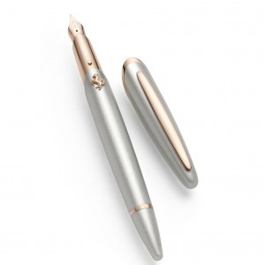 Montegrappa for Ferrari Limited Edition Πένα Pink Gold and Ingrid Grey ISFCF2RJ
