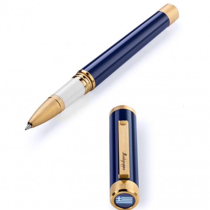 Montegrappa Flag Of Greece Limited Edition Rollerball Pen