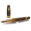 Montegrappa Extra 1930 Brown Tostoiseshell Solid Gold Fountain Pen ISEXT3GW