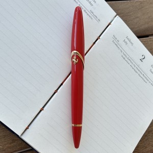 Montegrappa for Ferrari Limited Edition Πένα Pink Gold and Red ISFBF3RR