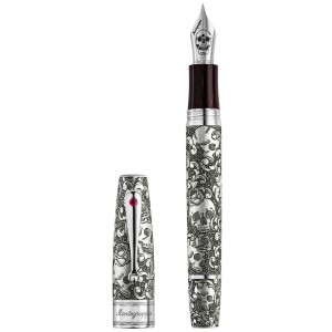 Montegrappa Skulls & Roses Limited Edition Fountain Pen