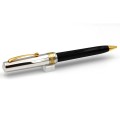 Omas Paragon 557 F Precious Black and Silver Ballpoint Pen