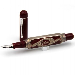Omas Doctor's Pen Limited Edition Burgundy Fountain Pen