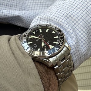 Preowned Omega Seamaster GMT 2534.50.00