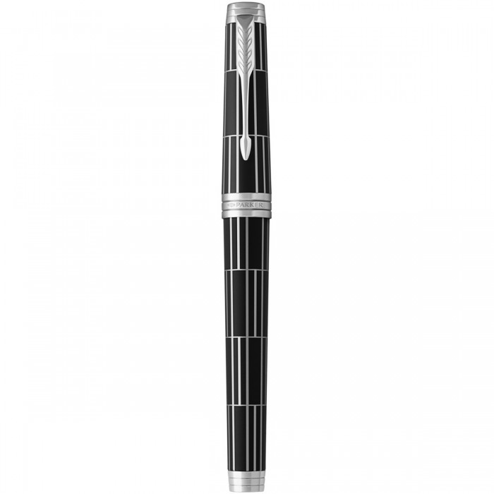 Parker Premier Luxury Black PT Fountain Pen 1931402