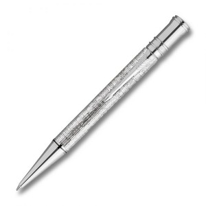 Parker Duofold Esparto Sterling Silver Ballpoint Pen