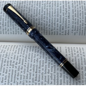Parker Duofold Centennial Mark I Blue Marble Πένα Pre-Owned