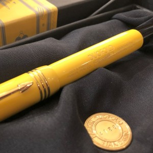 Parker Duofold Mandarin Yellow Limited Edition Fountain Pen