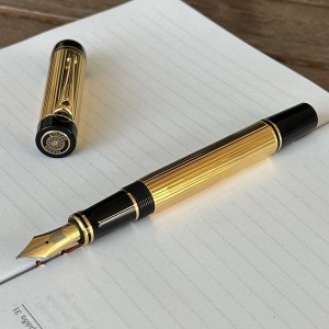 Parker Duofold Gold Coated International Fountain Pen