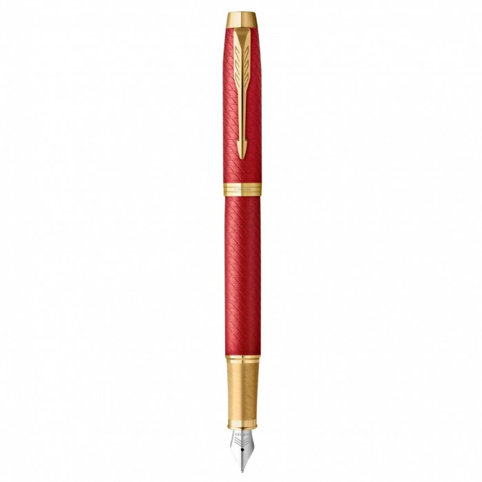 PARKER IM Premium Red Lacquer GT Fountain Pen