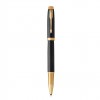 PARKER IM Premium Black Gold Rollerball Pen 1931660