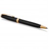 Parker Sonnet Core Matte Black Lacquer GT Ballpoint Pen