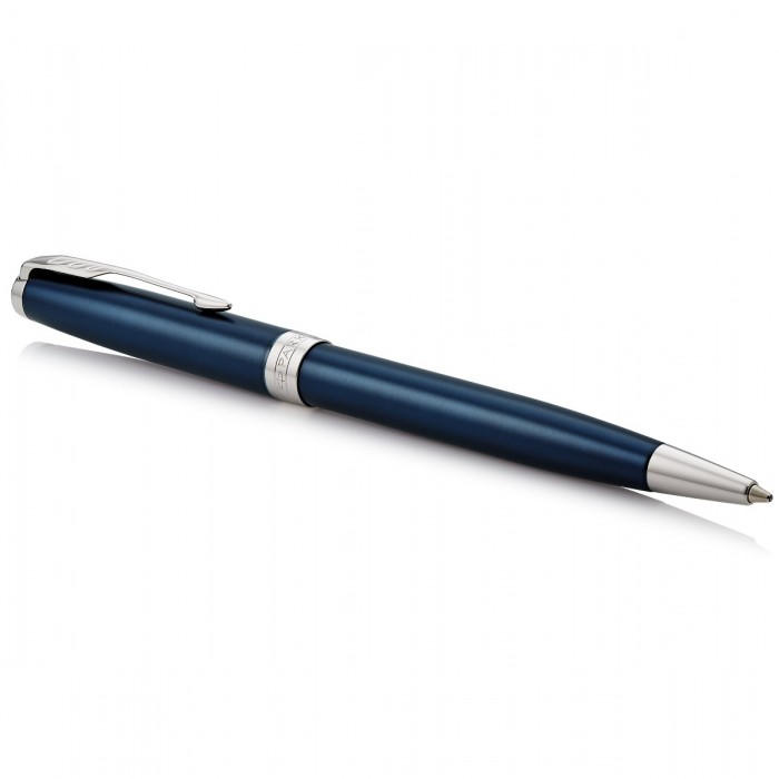 Parker Sonnet Core Matte Blue Lacquer CT Ballpoint Pen