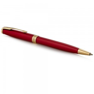 Parker Sonnet Core Matte Red Lacquer GT Ballpoint Pen