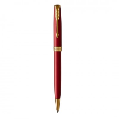 Parker Sonnet Core Matte Red Lacquer GT Ballpoint Pen