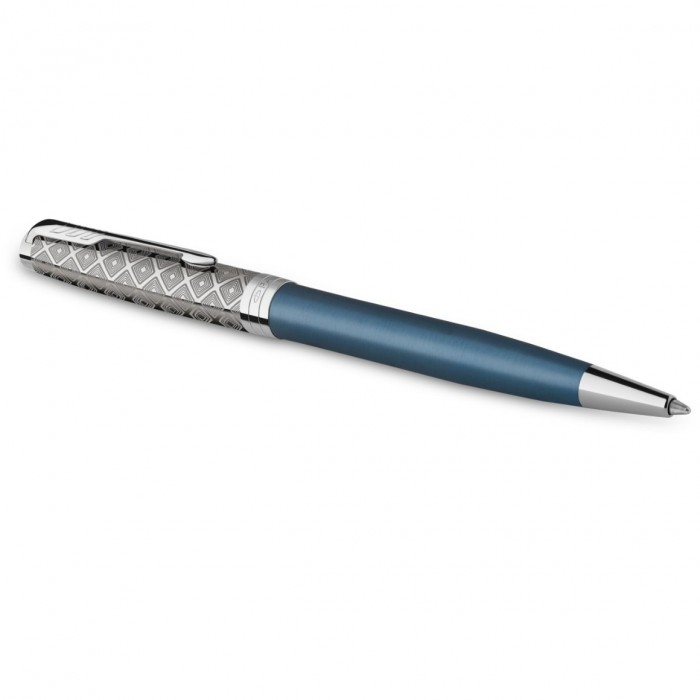 Parker Sonnet Premium Metal and Blue Ballpoint Pen 2119649