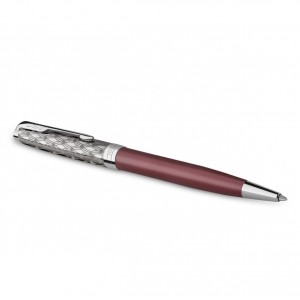 Parker Sonnet Premium Metal and Red Στυλό Διαρκείας 2119783