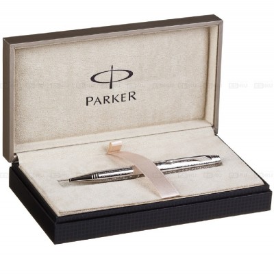 Parker Premier Luxury Silver Graduated Ballpoint Pen