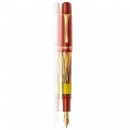 Preowned Pelikan Special Edition M101N Tortoiseshell Red Fountain Pen Set